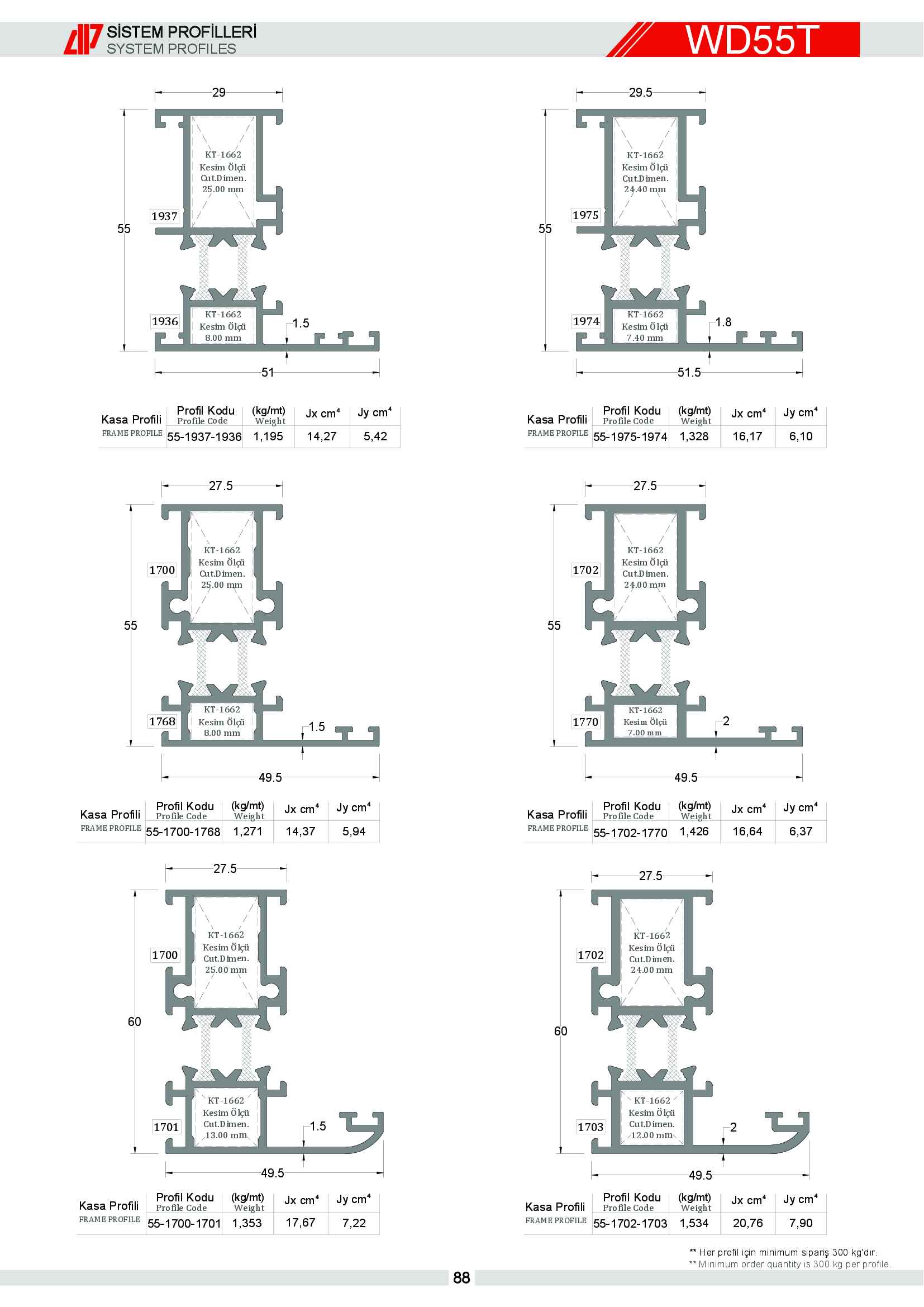 S 55 Yalıtımlı Alüminyum 15